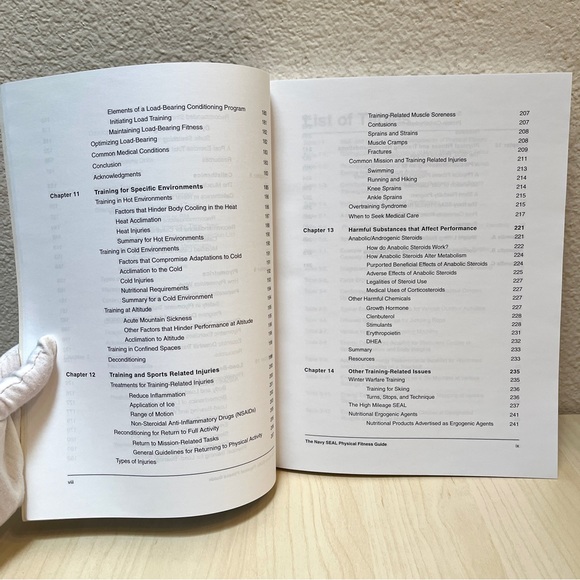 Navy SEAL Physical Fitness. Official Guide. By Patricia A. Deuster. New NWT - Picture 8 of 9